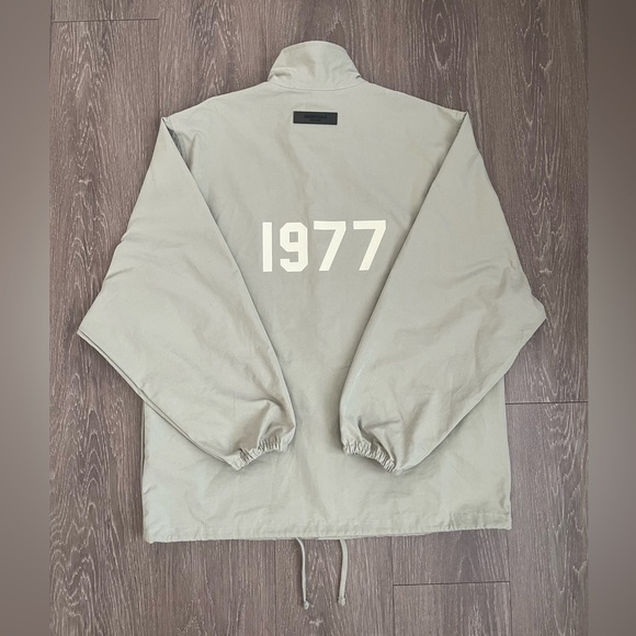 Fear of God Essentials 1977 Coaches Jacket Sea Foam - Picture 2 of 9